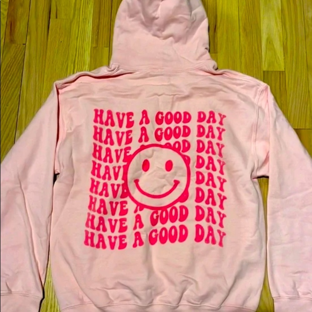 A :-) face sweatshirt
